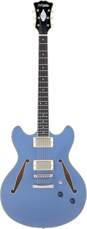 D'Angelico Excel DC Tour Slate Blue - gitara elektryczna