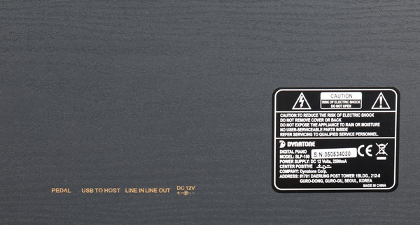 Dynatone SLP-150 BK - pianino cyfrowe