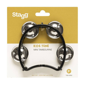Stagg TAB MINI BK - mini tamburyn plastikowy 