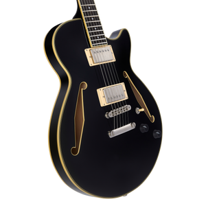 D'Angelico Excel SS Tour Solid Black - gitara elektryczna