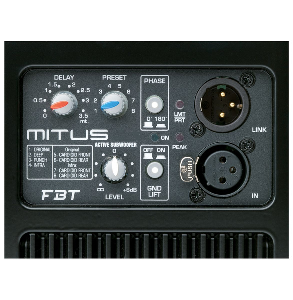 Profesjonalny System Nagłośnieniowy FBT Mitus Concert Set 4200W