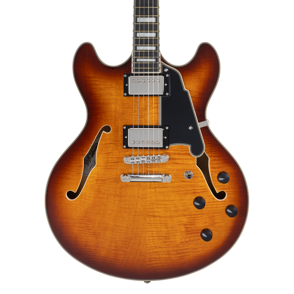 D'Angelico Premier DC Dark Iced Tea Burst - gitara elektryczna