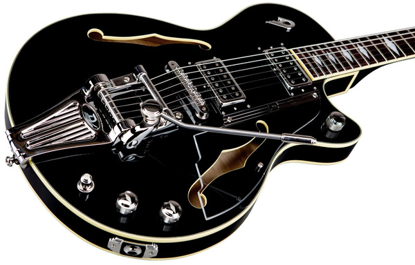 Duesenberg Starplayer TV Deluxe Black - gitara elektryczna