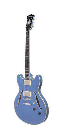 D'Angelico Excel DC Tour Slate Blue - gitara elektryczna