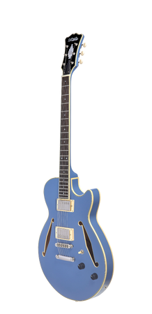 D'Angelico Excel SS Tour Solid Slate Blue - gitara elektryczna