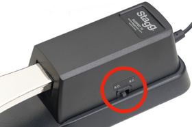 Stagg SUSPED 10 - pedał sustain uniwersalny