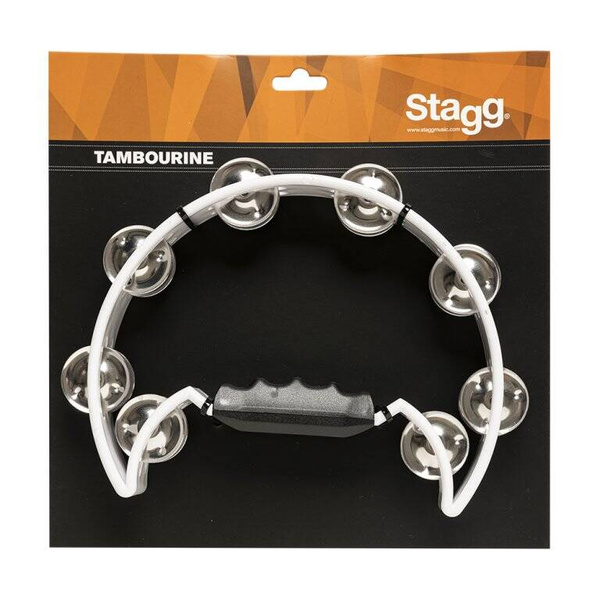 Stagg TAB 2 WH - tamburyn plastikowy 