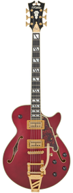 D’Angelico Deluxe Bobby Weir Trans Wine - gitara elektryczna