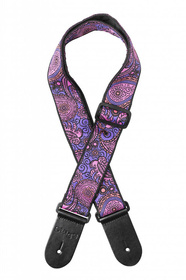 Stagg SWO-PSLY1-PNK - pasek do gitary, nylonowy
