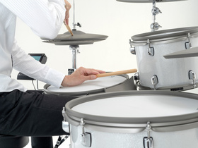 EFNOTE 7 Standard White Sparkle - perkusja elektroniczna