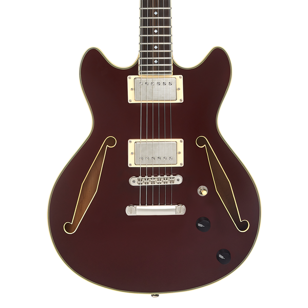 D'Angelico Excel Mini DC Tour Wine gitara elektryczna