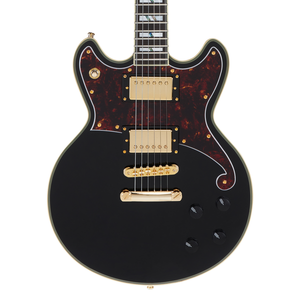 D’Angelico Deluxe Brighton Solid Black - gitara elektryczna