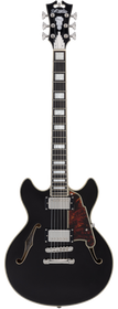 D'Angelico Premier Mini DC Black Flake - gitara elektryczna