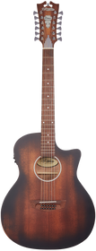 D'angelico Premier Fulton 12 LS Aged Mahogany - gitara elektroakustyczna 12-strunowa