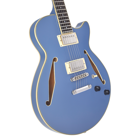 D'Angelico Excel SS Tour Solid Slate Blue - gitara elektryczna