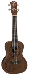Luna Mahogany Maluhia Peace Concert - ukulele koncertowe elektryczne - Powystawowe