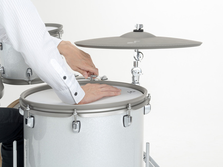 EFNOTE 7 Standard White Sparkle - perkusja elektroniczna