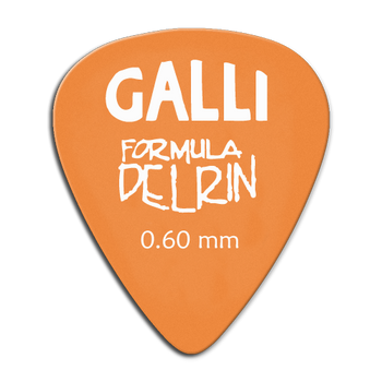 Galli Delrin D-51O - kostki gitarowe 0,60 mm, 12 szt.