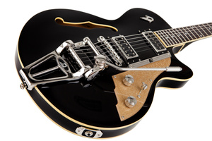 Duesenberg Starplayer TV Single Color Tops - Black - gitara elektryczna