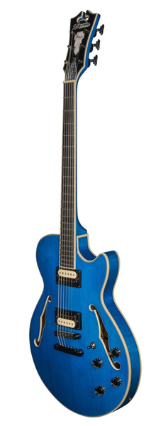 D'Angelico Premier SS Blue Fabrizio Sotti Signature - gitara elektryczna