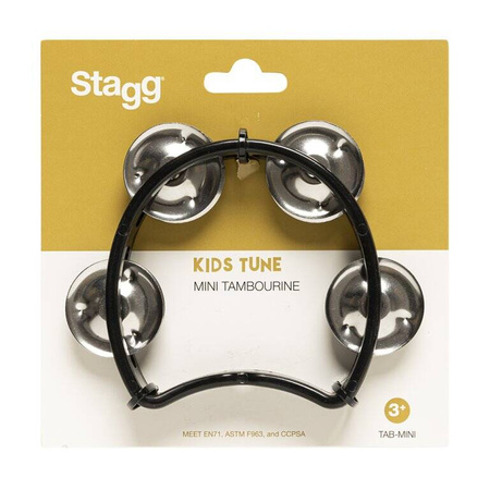Stagg TAB MINI BK - mini tamburyn plastikowy 