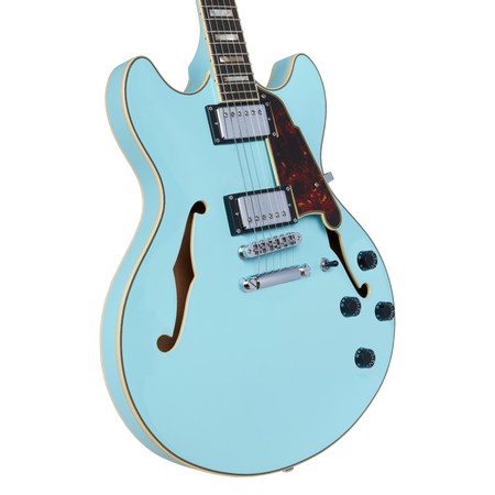 D'Angelico Premier DC Sky Blue - gitara elektryczna
