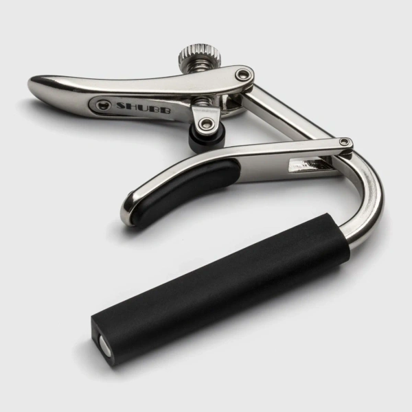 Shubb C2N Standard - Kapodaster do gitary klasycznej - srebrny