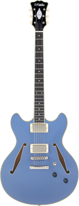 D'Angelico Excel DC Tour Slate Blue - gitara elektryczna