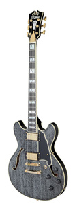 D'Angelico Excel Mini DC Black Dog - gitara elektryczna