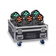 CENTOLIGHT PORTRAIT TONDO ZESTAW 6 WODOODPORNYCH BATERII PAR Z ETUI