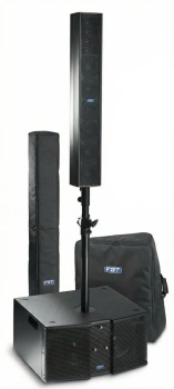 FBT Vertus CLA – kompletny system nagłośnieniowy (CLA‑604A + CLA‑208SA + statywy + pokrowce))