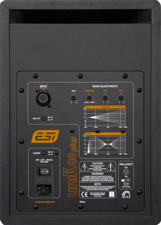 ESI uniK 08+ - monitor aktywny