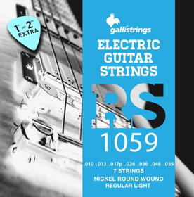 Galli RS1059 7-strings Regular Light - struny do gitary elektrycznej