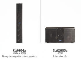 FBT Vertus CLA – kompletny system nagłośnieniowy (CLA‑604A + CLA‑208SA + statywy)