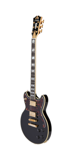 D’Angelico Deluxe Brighton Solid Black - gitara elektryczna