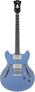 D'Angelico Excel DC Tour Slate Blue - gitara elektryczna