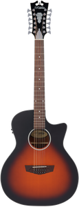 D'angelico Premier Fulton 12 LS Vintage Sunburst - gitara elektroakustyczna 12-strunowa