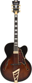 D'angelico Premier EXL1 Brown Burst - gitara elektryczna