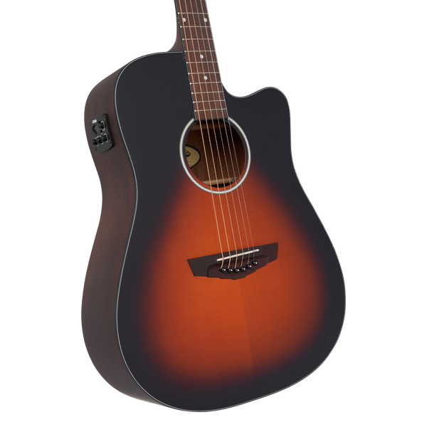 D'angelico Premier Bowery LS Vintage Sunburst - gitara elektroakustyczna