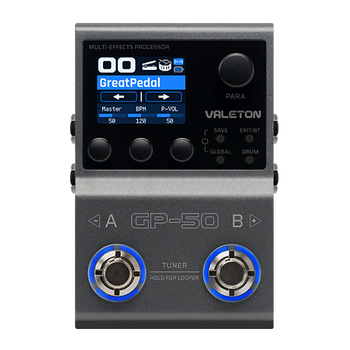 Valeton GP-50 - multiefekt gitarowy
