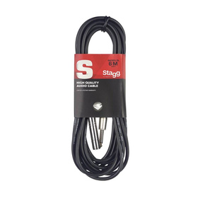 Stagg SAC6PJ DL - kabel jack-jack mono 6m