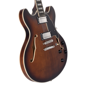 D'Angelico Premier DC Brown Burst - gitara elektryczna