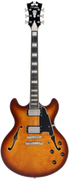 D'Angelico Premier DC Dark Iced Tea Burst - gitara elektryczna
