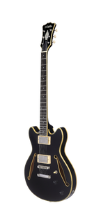 D'Angelico Excel Mini DC Tour Black - gitara elektryczna