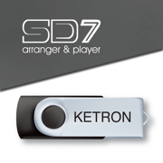 Ketron Pendrive 2016 SD7 Style Upgrade v17 - pendrive z dodatkowymi stylami