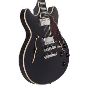 D'Angelico Premier Mini DC Black Flake - gitara elektryczna