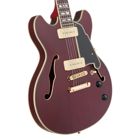 D’Angelico Deluxe Mini DC Trans Wine - gitara elektryczna