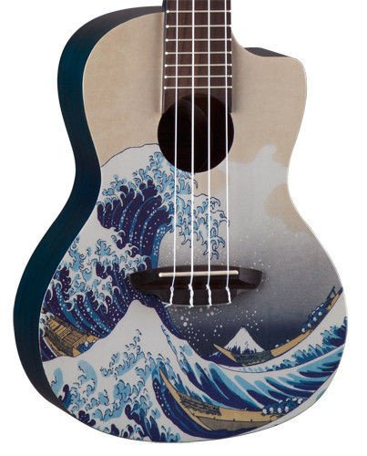 Luna Artistic Great Wave Concert - ukulele koncertowe