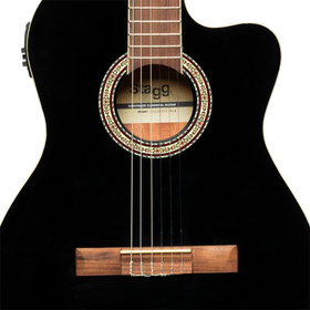 Stagg SCL60 TCE-BLK - gitara elektro-klasyczna