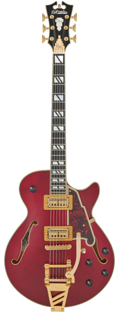 D’Angelico Deluxe Bobby Weir Trans Wine - gitara elektryczna